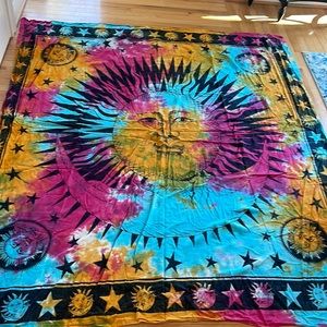 Sun wall tapestry